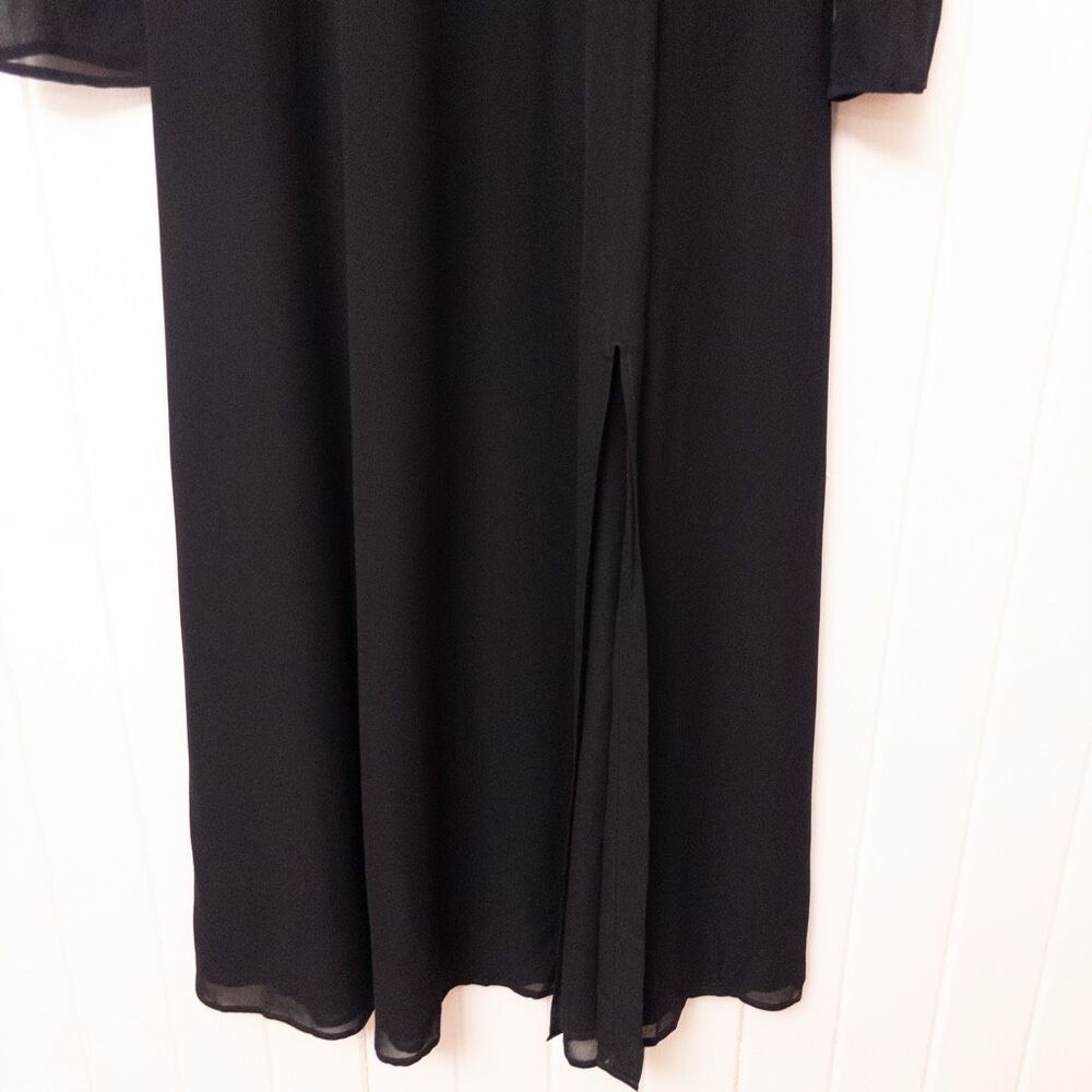 Reformation Castalia Dress Black Size 10 - Picture 4 of 9